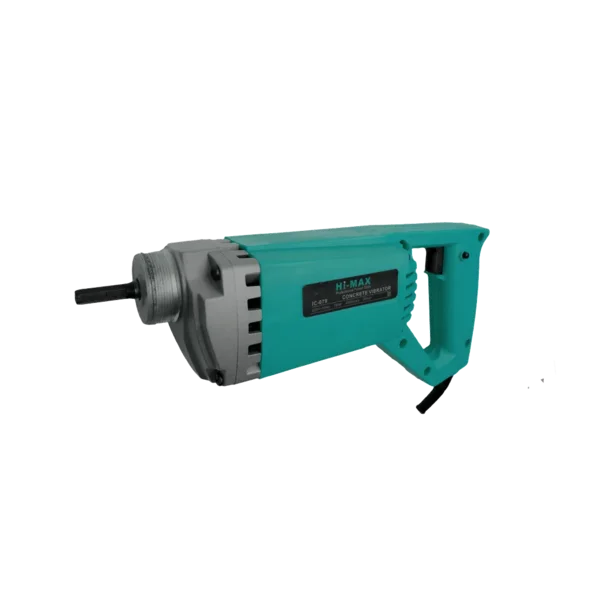 HI-MAX IC-079 Concrete Vibrator Without Rod | 850W power,| 4500 RPM speed |35mm rod compatibility
