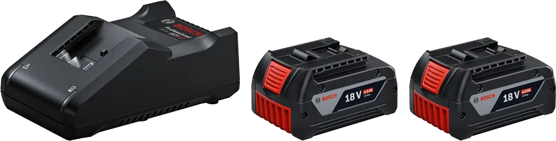 GAL 18V-40 Professional charger with 2x GBA |18V 4.0Ah Li-Ion batteries |4A charging