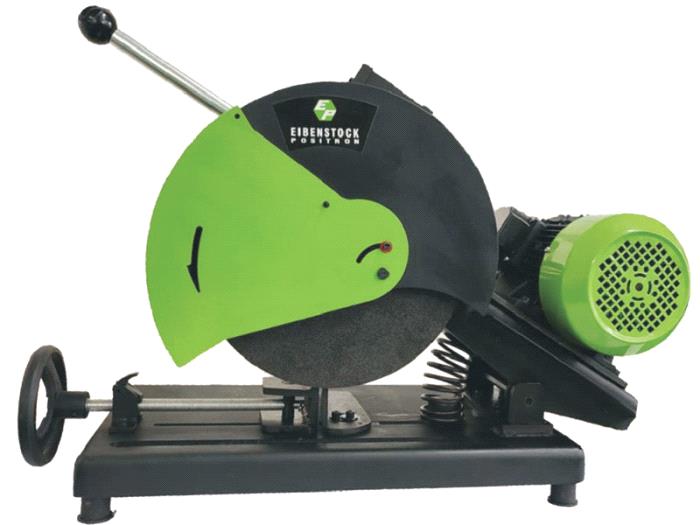 Eibenstock KIC 405I Cut-Off Machine with 5 HP motor | 3675W power | 405mm cutting capacity | 3400 RPM speed.
