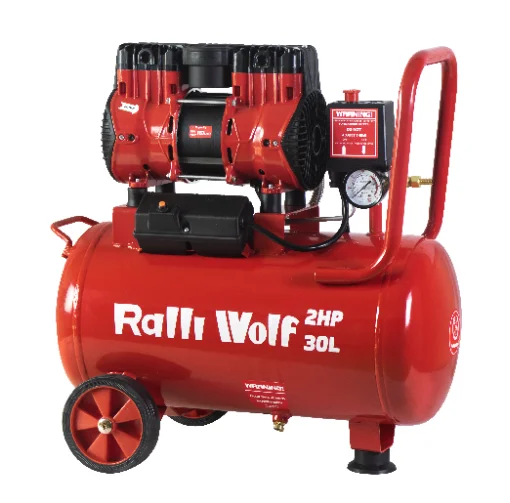 Ralli Wolf RC30-OF Air Compressor | 2HP motor |30L tank | 167 L/min capacity |100 L/min airflow