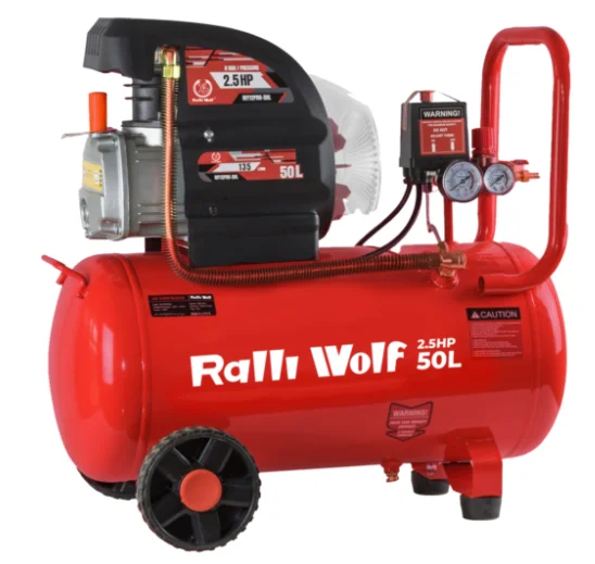 Ralli Wolf RC50 Air Compresor | 2.5HP motor| 50L tank| 135 L/min capacity | 220V power supply